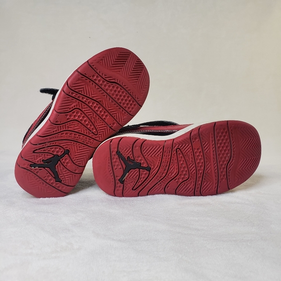 Air Jordan Prime Flight Red Black Sneakers Toddler 9C - Picture 11 of 11